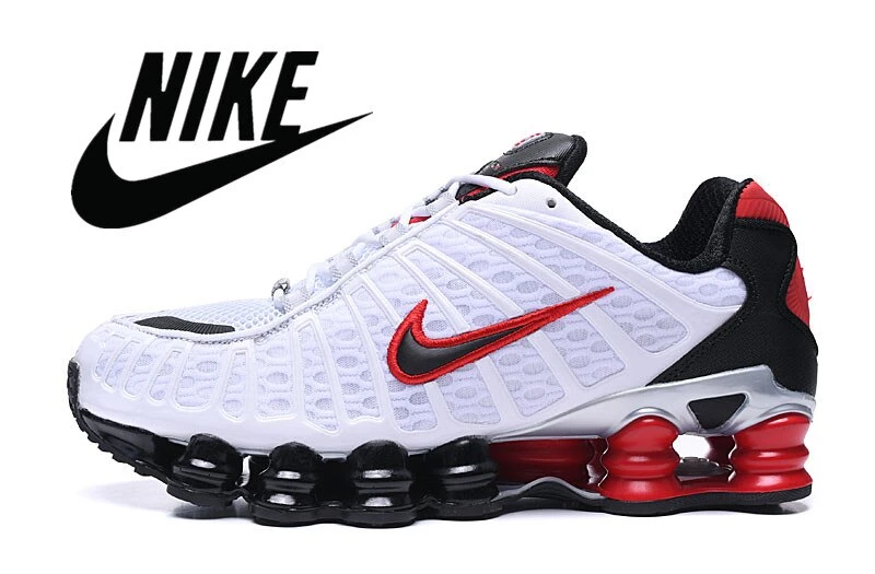 nike shox tl red and black