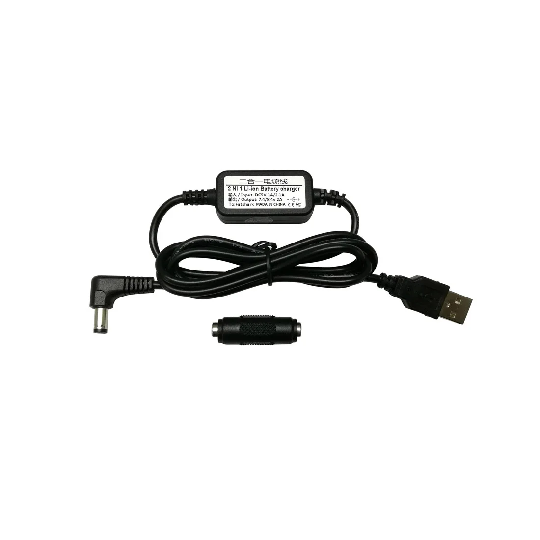 2 в 1 Lipo/li ion аккумулятор зарядный кабель зарядное устройство постоянный ток 7 4 В А