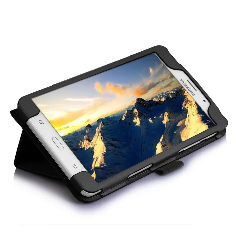 Capa para Tablet Tab a6 7.0 Capa Dobrável com Cobertura de Couro pu para Samsung Galaxy Tab a 7 - Imagem 4