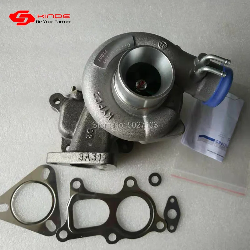 Бесплатная доставка Турбокомпрессор Susirick 49135-04020 28200-4A200 730640-5001S turbo GT1749S для
