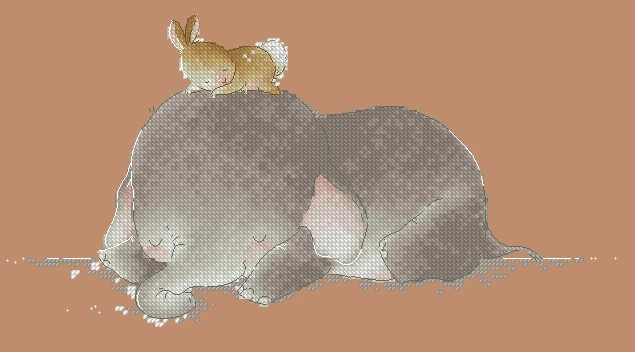 Mm Mouse Avatar Kit Point De Croix Compte Point De Croix Rs En Coton Avec Point De Croix Pour Dormir Bebe Elephant Et Lapin Aliexpress