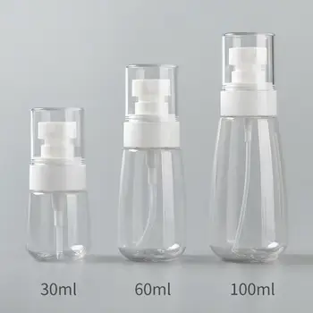 

1pc 30/50/100ml Portable Empty Spray Bottles Plastic Atomizer Perfume Atomizer Spray Refillable Bottle Container Eco-friendly