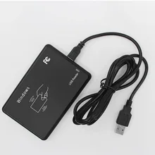 Leitor de cartão de identificação de indução de membro de baixa frequência interface usb cartão de controle de acesso emissor