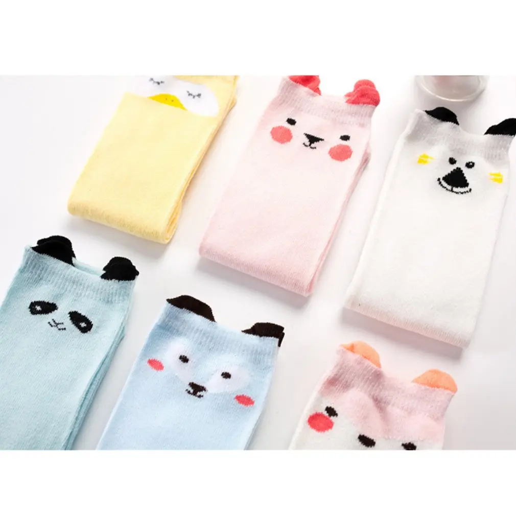 Children's Socks Spring And Summer Thick Cotton Cute Cartoon Anti-skid Breathable Floor Baby Mid tube Socks