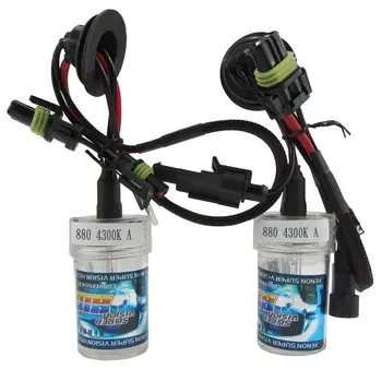 

Universal Design Super Bright 880/881/H27 55W Super Version Headlight Lamp Kit Bulb Fog Lights