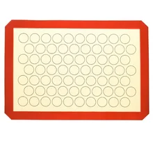 42*29,5 см антипригарный силиконовый коврик для выпечки, антипригарный круглый коврик для макаруна, кухонный коврик для раскатки теста, лайнер, инструмент для выпечки