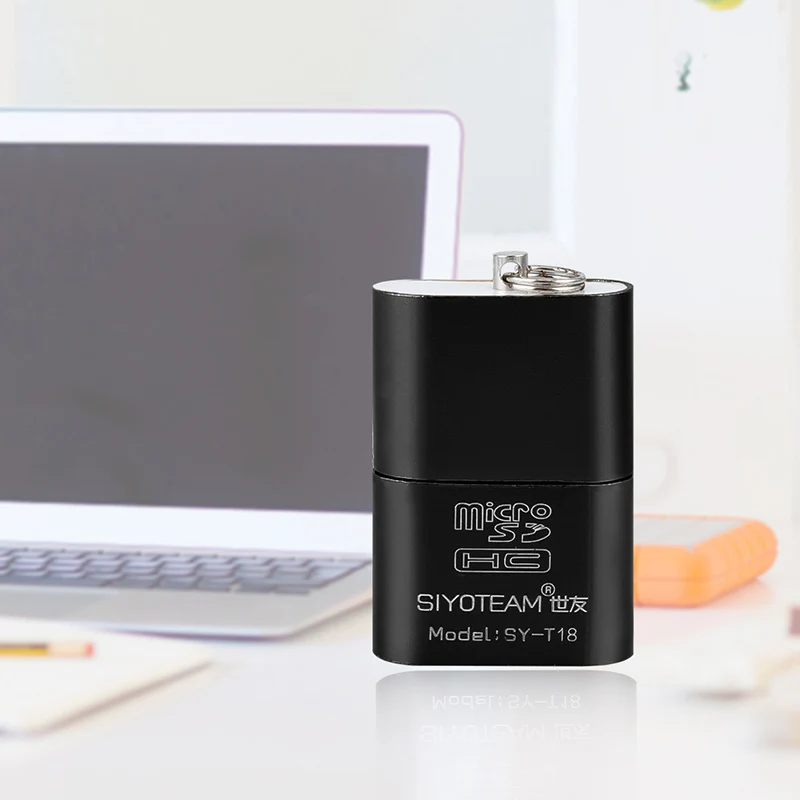 Портативный мини USB 2,0 Micro SD TF T-Flash карта памяти адаптер флэш-накопитель флэш-память SD