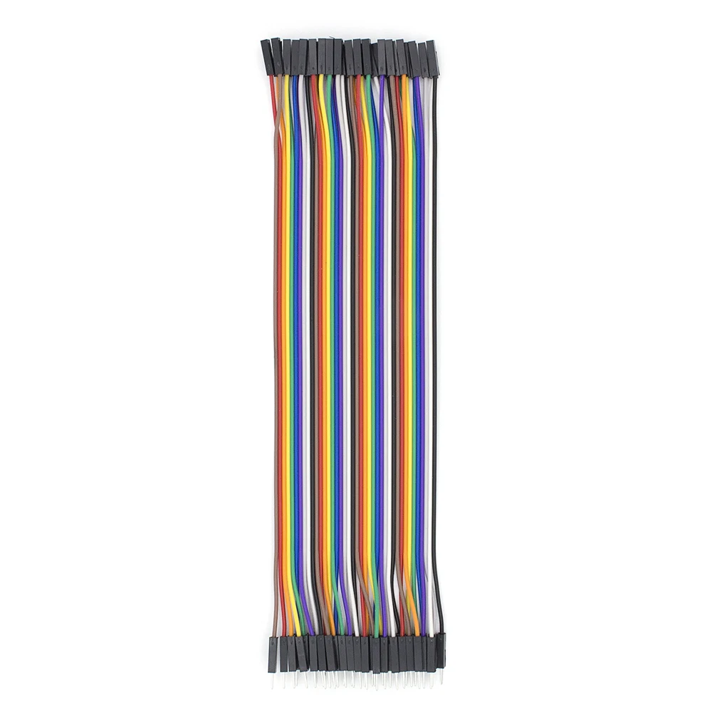 2,54 мм Dupont Line 20 см 10 см 40Pin Male to Male+ Female to Female Jumper Wire Dupont Cable DIY KIT - Цвет: 20cm F to M