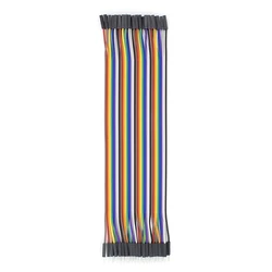 Versatile 40-Pin 20cm Jumper Wire Set with Multi-Gender Connectors (20cm F to M)
