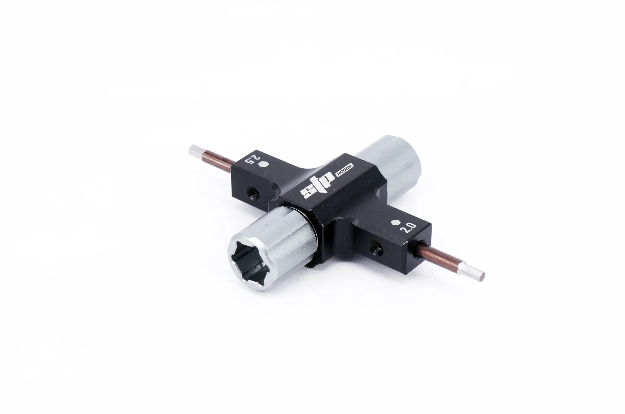 STP 4in1 소품 도구 2.0mm 2.5mm 스크루 드라이버 8mm 슬리브 다기능 도구, RC 모델 FPV 레이싱 프리스타일 드론 비행기용
