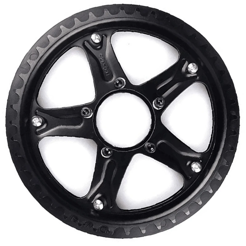 Ebike BBS01 BBS02 цепная колесо и сменная цепь Защита черный 52T зубья цепного кольца для