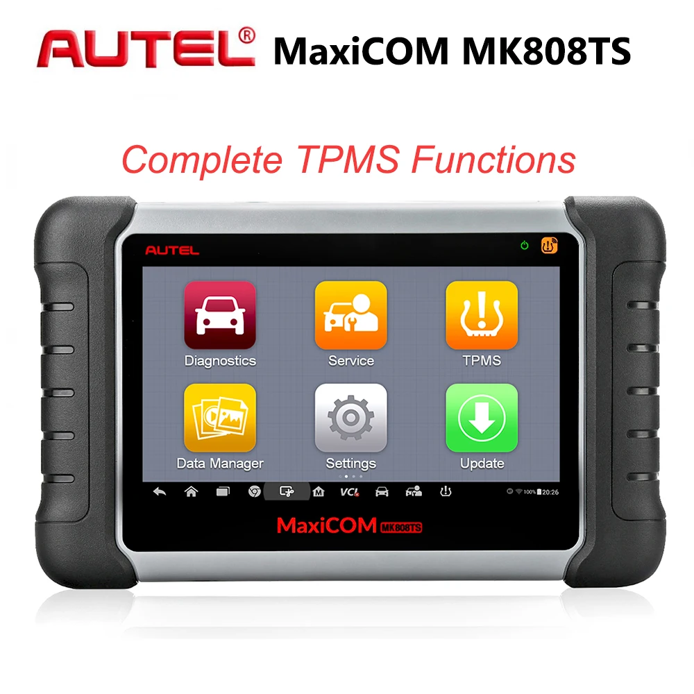 Autel MaxiCom MK808TS автомобильный диагностический инструмент авто TPMS инструменты диагностический инструмент Автомобильный сканер PK Maxicom MK808 MK808BT