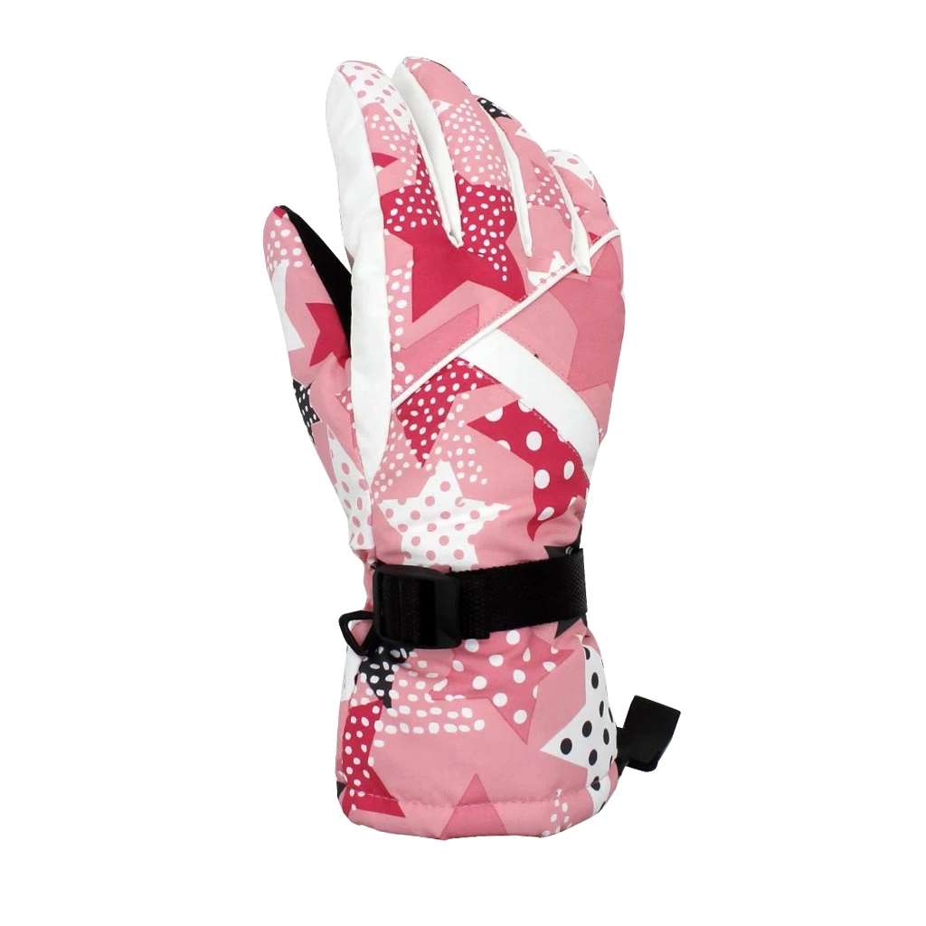 Winter Sports Thermal Warm Waterproof Snow Snowboard Ski Gloves For Women Women Ski Gloves 