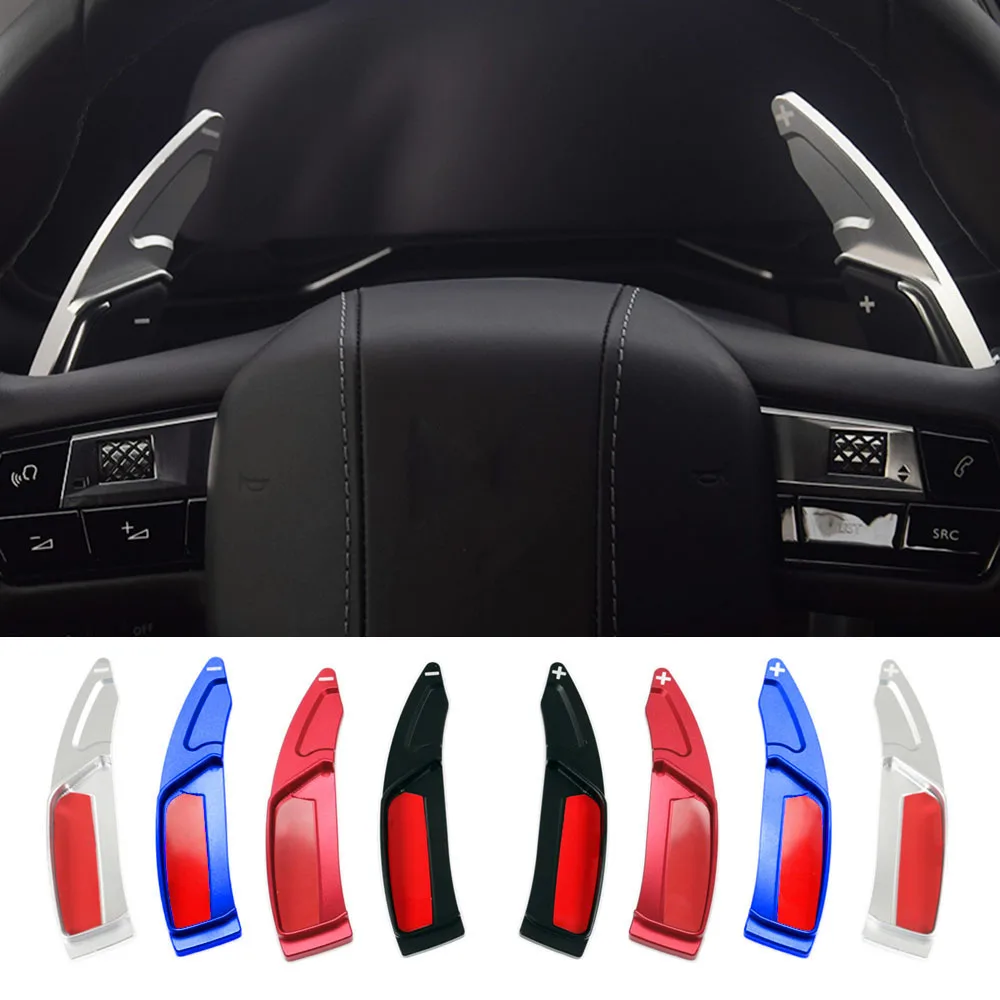 

1 Pair Aluminum Car Steering Wheel Gear Shift Paddle Shifters For DS Crossback DS3 DS4 DS4S DS5 DS 5LS DS6 DS7 DS9