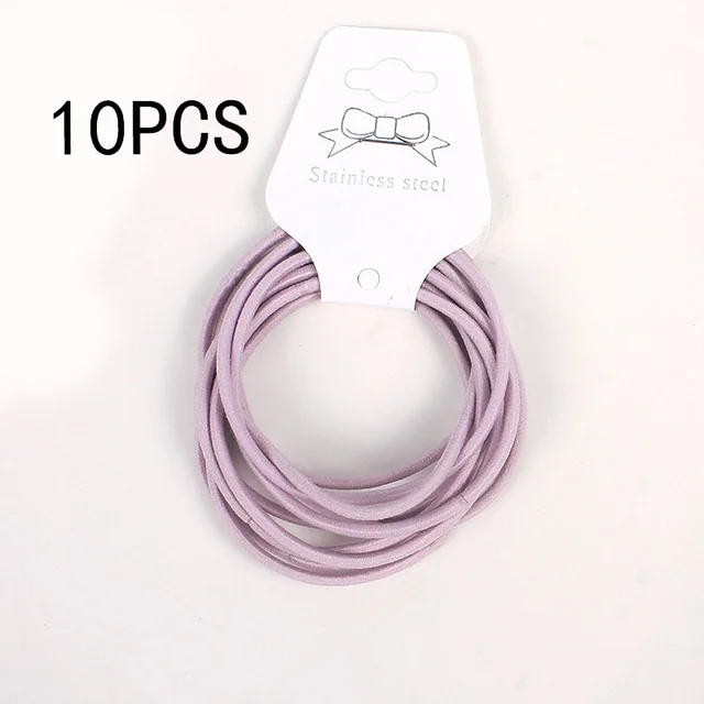 30PCS Women Girls 4CM Colorful Polyester Elastic Hair Bands Ponytail Holder Rubber Bands Scrunchie Headband Hair Accessories a3