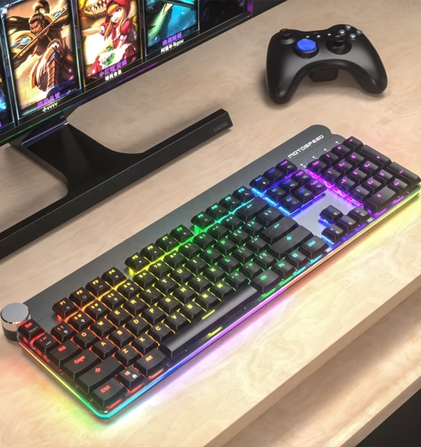 Motospeed Gk81 Gaming Mechanical Keyboard Usb Wireless Dual Mode 