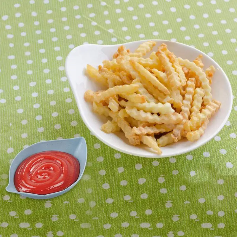 Бытовой соевый томатный соус, соль, уксус, вкус специй, блюдо с изображением пшеничного колоса, соломенное блюдо для приправ, посуда, маленькое блюдо для завтрака
