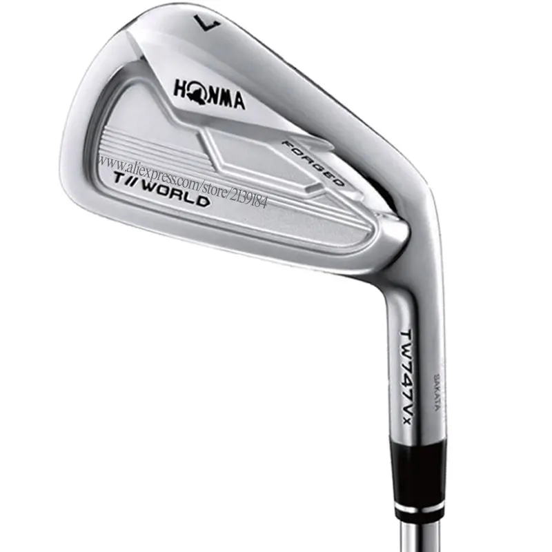 Новые железные клюшки для гольфа HONMA TW747 Vx утюги для гольфа 4-910 11 утюги стальной вал или графитовый Вал и ручки для гольфа Cooyute Бесплатная