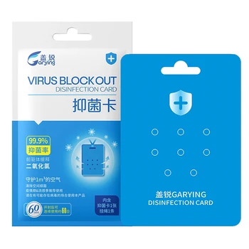 

GARYING Air Disinfectant Card Disinfection Lanyard Protection Card Personal Protective Air Evolution Card