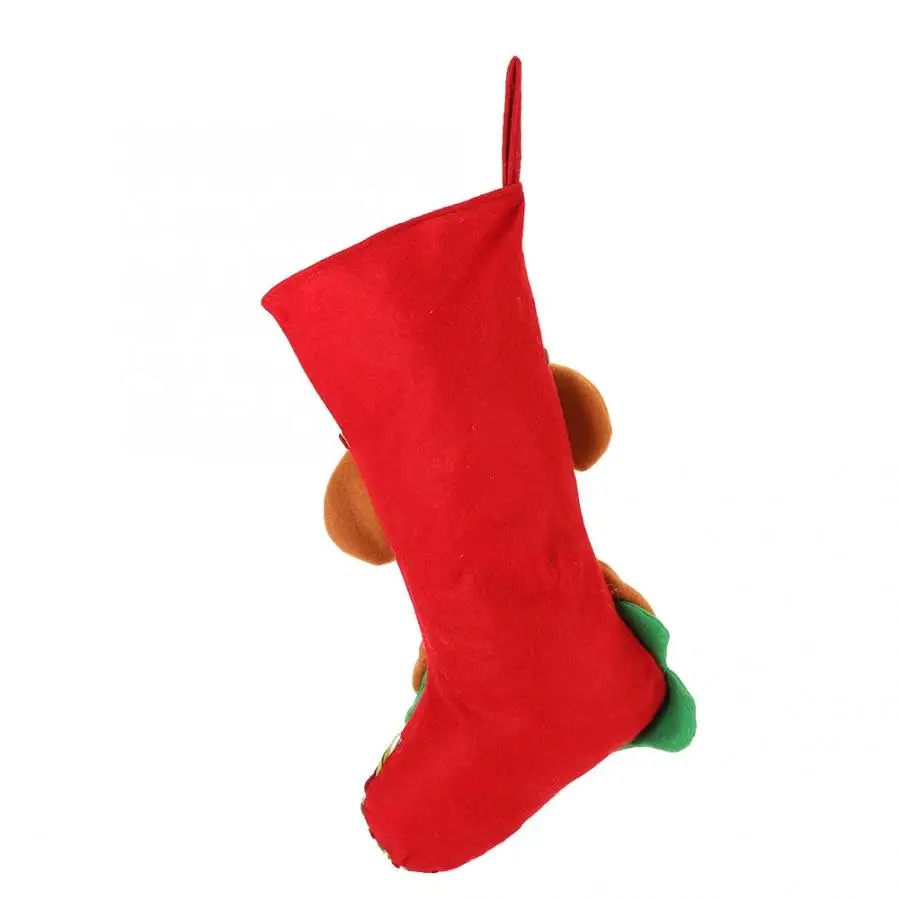 Christmas Stocking Cartoon Stockings Christmas Gift Stocking Sock Xmas Tree Hanging Ornament Decor
