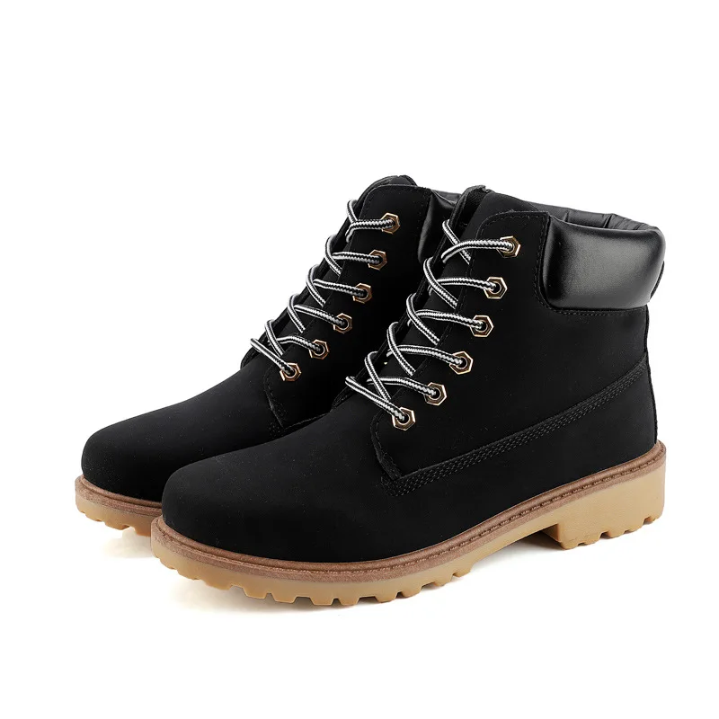 koovan men boots 2021 new Martin boots PU leather men's shoes high top more leisure autumn boots wholesale