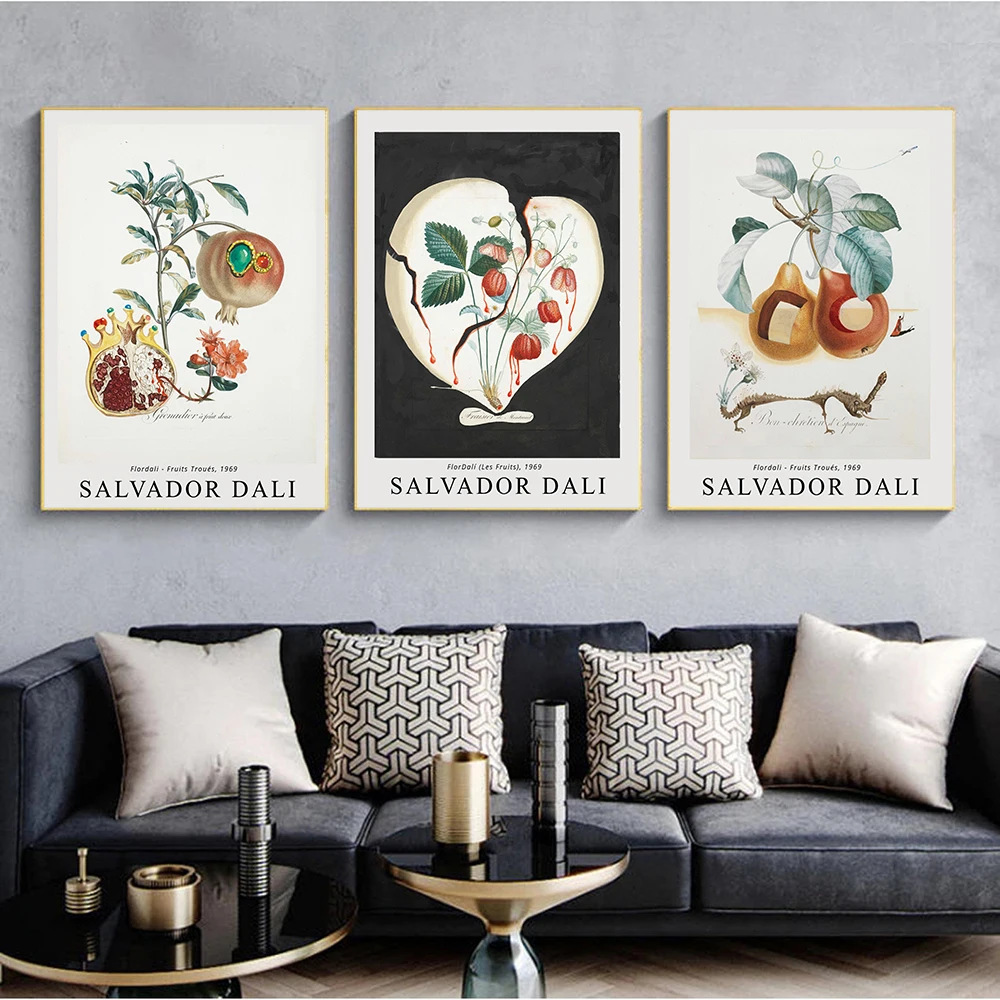 

Modern Abstract Tropical Fruits Canvas Painting Poster and Print Wall Art for Pictures for Kitchen Dinning Room Home Decoration