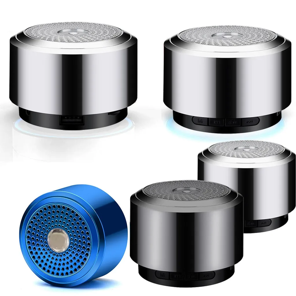 Bluetooth динамик мини беспроводной громкий динамик Bluetooth динамик USB светодиодный светильник Беспроводная портативная музыкальная шкатулка сабвуфер маленький zz3