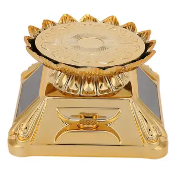 

Rotating Solar Energy Multi-Purpose Watch Phone Jewellery Display Makeup Holder Convenient to Use Durable Jewelry Display Box