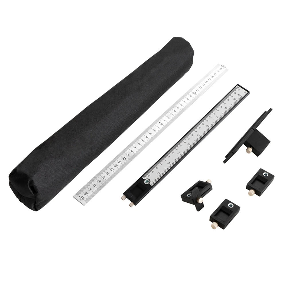 

Hot Detachable Hole Punch Jig Tool Center Drill Bit Guide Set Sleeve Cabinet Hardware Locator Wood Drilling Woodworking Tool