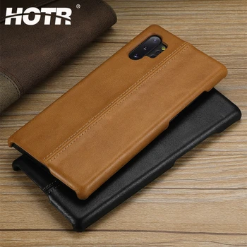 

Note 10 Pro Genuine Leather Case for Samsung Galaxy Note 10 Plus Real Back Cover for Samsung s8 s9 S10 Plus s10e Note 9 Note 8