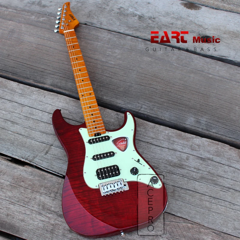 EART NK C3 Transparent Red Electric 