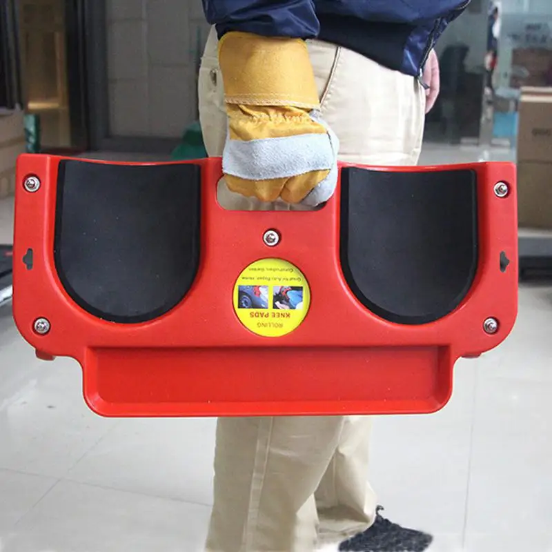 

Rolling Knee Protection Pad with Wheels Built in Foam Pad Platform with 5 Swivel Castors