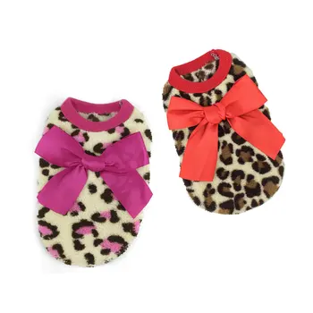 

Milk Dog Festive Coral Velvet Pet Clothes Puppy Autumn And Winter Dog Clothes Puppies Christmas Day High-Quality Beautiful Warm