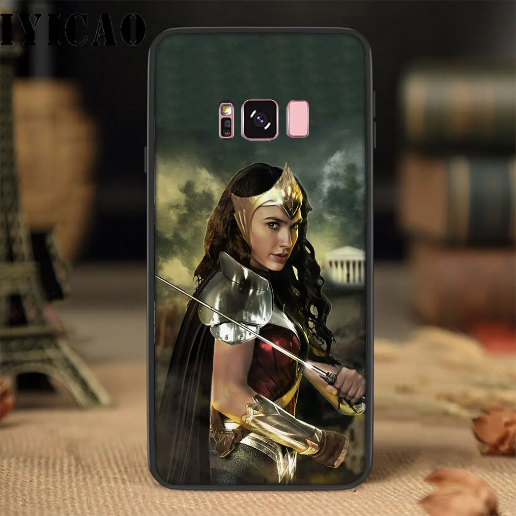 Чудо-Женщина супергероя логотип мягкий Чехол для samsung A70 A60 A50 A40 A20 A10 Note 8, 9, 10, плюс A10S A20S A30S A40S A50S M20 M30 - Цвет: 14