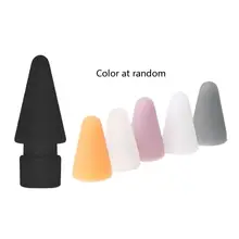 Запасной наконечник сменный+ 5 стилус карандаш крышка чехол для Apple Pencil 1st 2 ST iPad Pro стилус ручка для тачскрина C26