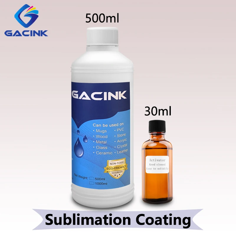 GACINK 500 мл специальная жидкость с сублимационным покрытием для предварительной