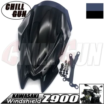 

Motorcycle Sports Touring WindScreen Windshield Viser Visor Wind Deflector Fits For KAWASAKI Z900 Z-900 2020-2021 Z 900 '20-'21