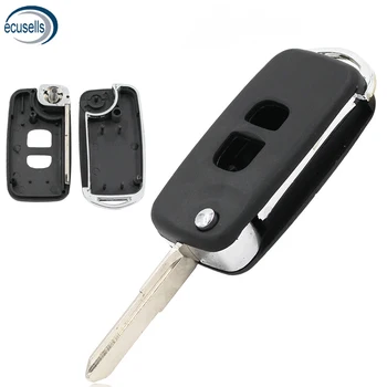 

2 Buttons Remote Flip Folding Car Key Case Shell Fob For Mazda 3 6 5