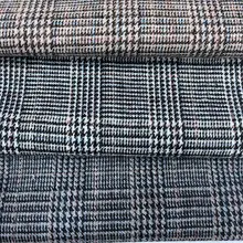 Полудрагоценная шотландская клетка, гусиная лапка, тканая шерсть, 30% шерсть, осень и зима, тонкая мелкая клетчатая ткань