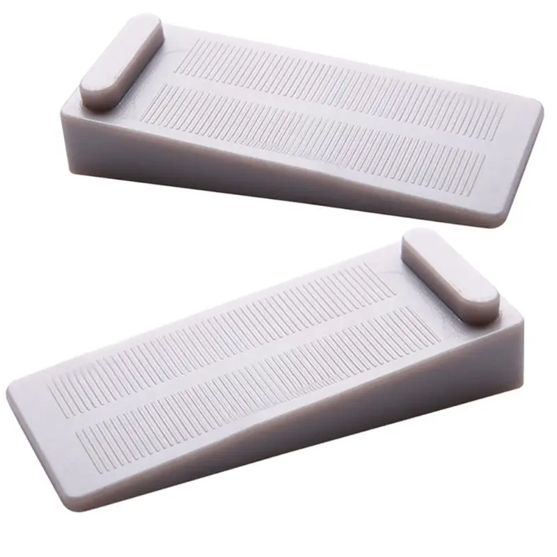 4pcs Door Hold Stops Stop Door to Floor Anti-slip Rubber Without Bore Drill Block Stop Door on Tile Floor Mat in Wood and Lamin