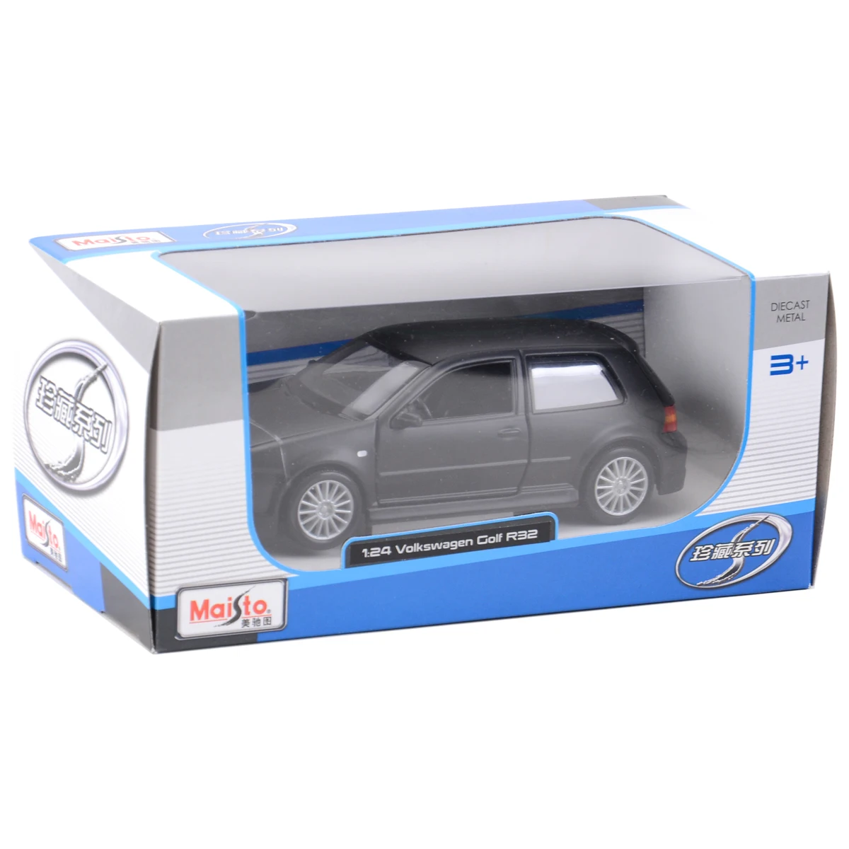 Maisto-フォルクスワーゲンゴルフr32の1:24スケールの車両,静的