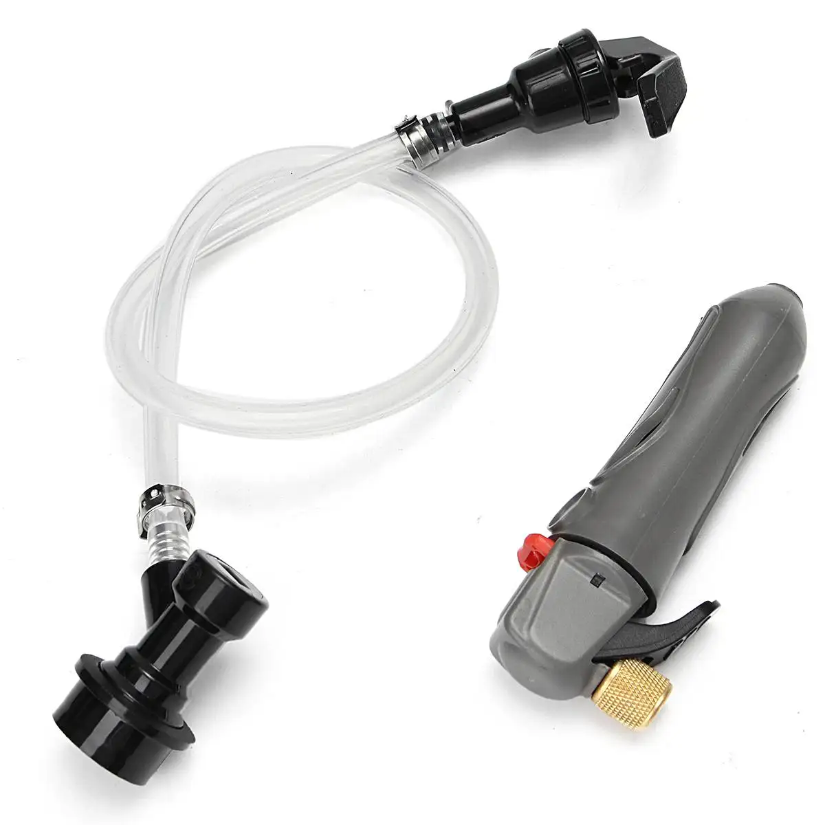 

Portable Co2 Injector Draft Beer Dispenser, Ball Lock Faucet Gas Disconnect Fitting homebrew Beer Kegs Draft Beer Dispenser