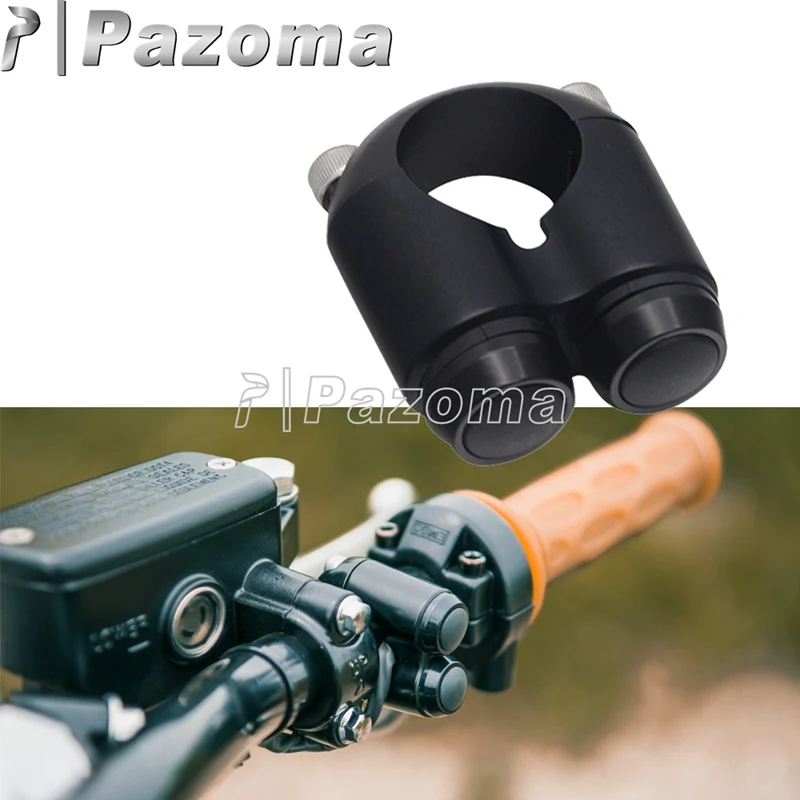 1 &quot7/8&quot руль на заказ винтажный кафе Racer переключатель передач корпус две кнопки