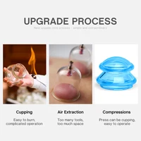 Silicone Jars Vacuum Cupping Therapi Set Ventosa Suction Cup Massage Body Cups Anti-Cellulite Cans Massager For Face Health Care 2