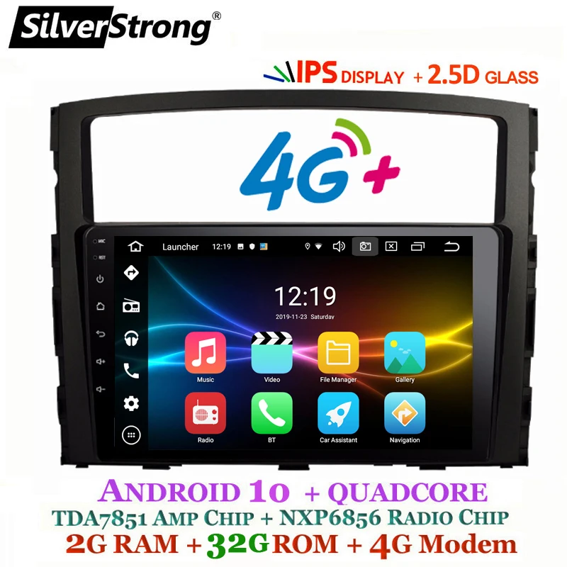 android9.0 4G SIM MODEM mitsubishi 2018 2019 PAJERO v97 v93 PAJERO4 32G NEW GPS CAR RADIO android car dvd car radio outlander 9inch 10inch radio gps (5) - 副本