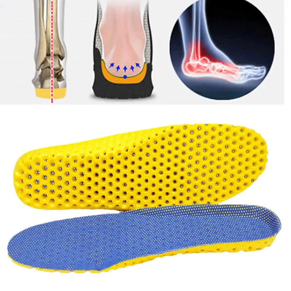 

Arch Support Orthopedic Insoles Soft Pad Insert Breathable Deodorant Shock-proof Insoles Unisex Fitness Sneakers Shoes Pad