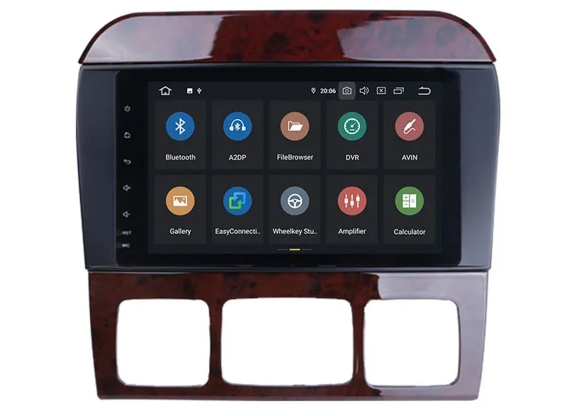 Discount 8 Inch Android 9.0 Octa Cores Car Radio Stereo Systemr For Mercedes Benz S320 S350 S400 W220 W215 S Class GPS Multimedia Carplay 12
