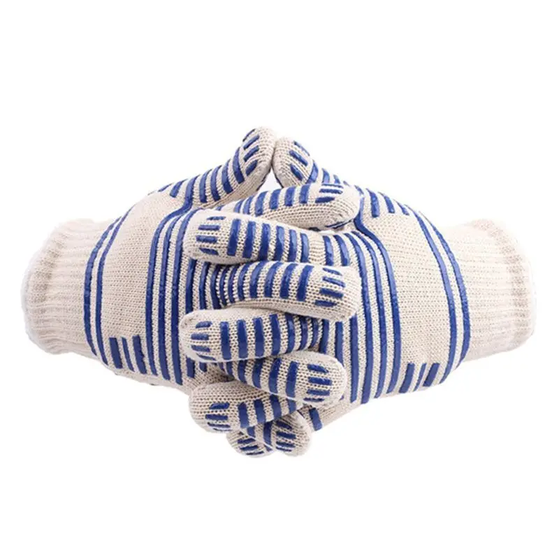 Heat Proof Resistant Cooking Kitchen Oven Mitt Glove Hot Surface barbecue oven glove Cooking BBQ Grill Glove Oven glove