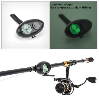 

Luminous Fish Bite Alarm Electronic Buzzer on Fishing Rod with Loud Siren Daytime Night Indicator light
