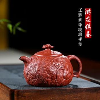 

TaoYuan Tibetan sand 】 yixing famous xiao-lu li pure manual are recommended for spring tea set dahongpao